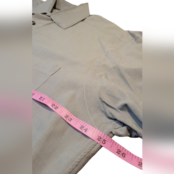 Ike Behar Men’s Gray Button-down Shirt, Size 16 , 34D - Picture 3 of 5